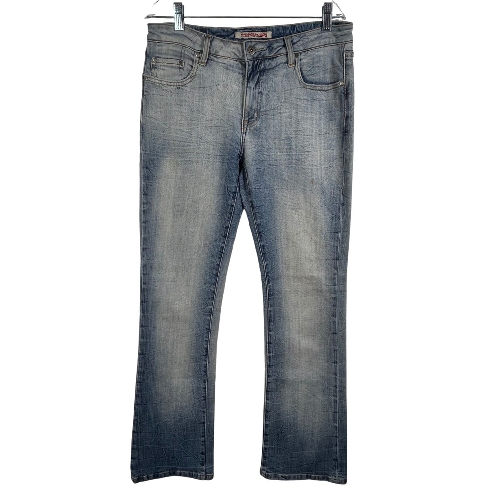 Pepe Jeans London 1973 Light Wash Bootcut Jeans Womens Size 30 Y2k grudge